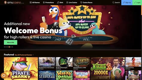 emu casino sign up bonus